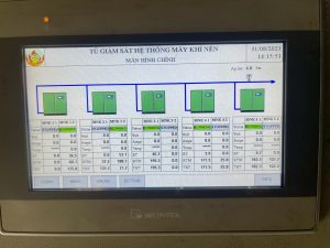 Hệ thống giám sát máy nén khí
